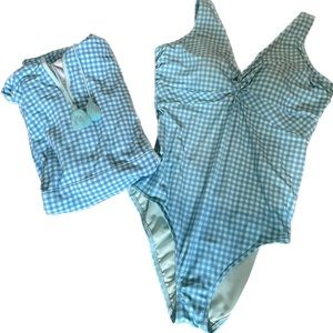 Land’s End Bathing Suit and Coverup